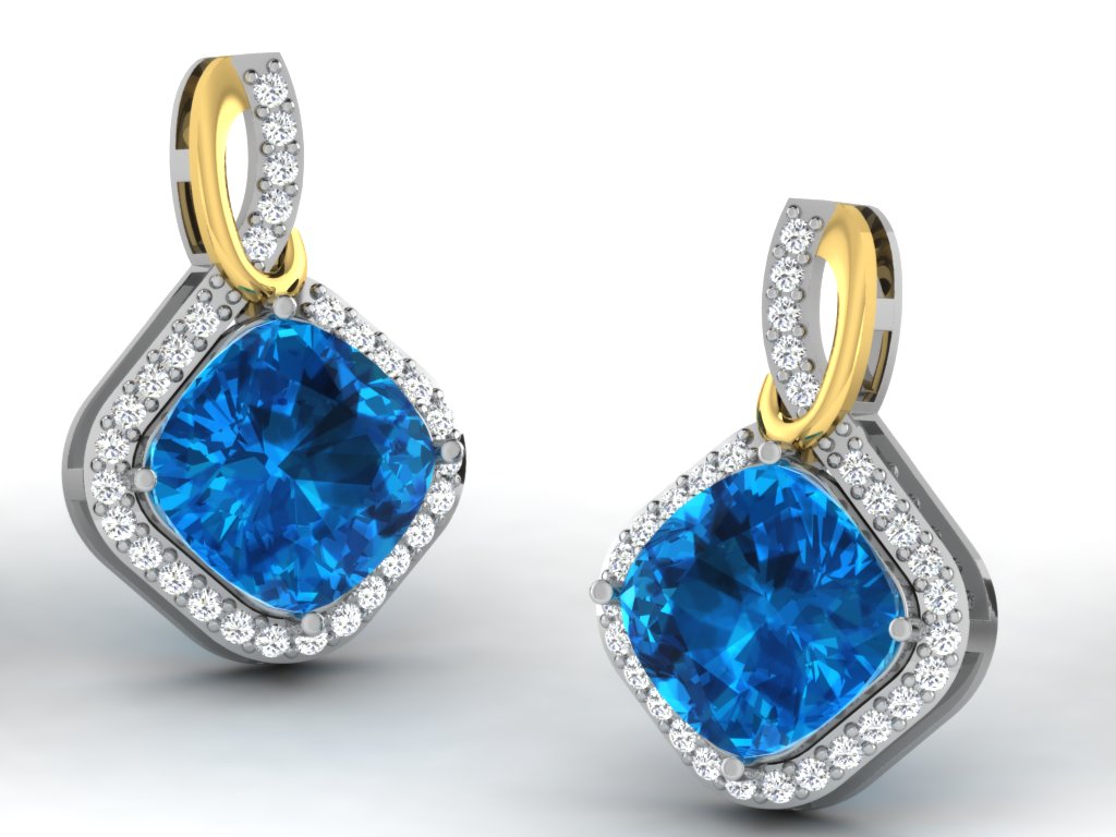 3D Jewelry Files Earring Model 3DM STL DE-3794