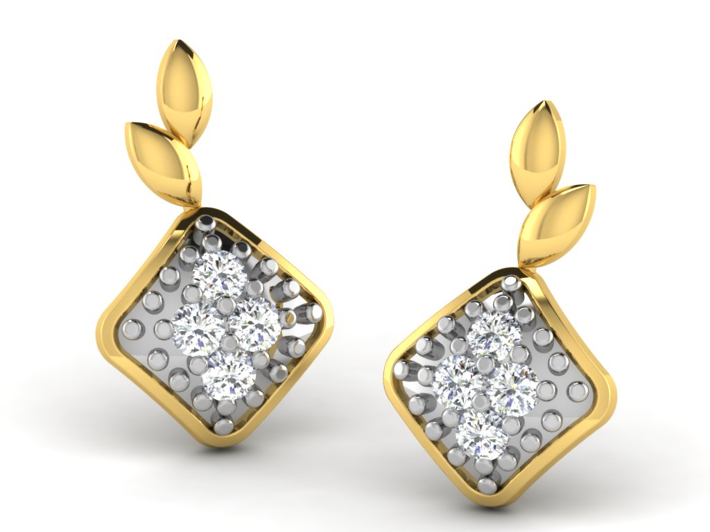 3D Jewelry Files Earring Model 3DM STL DE-3844