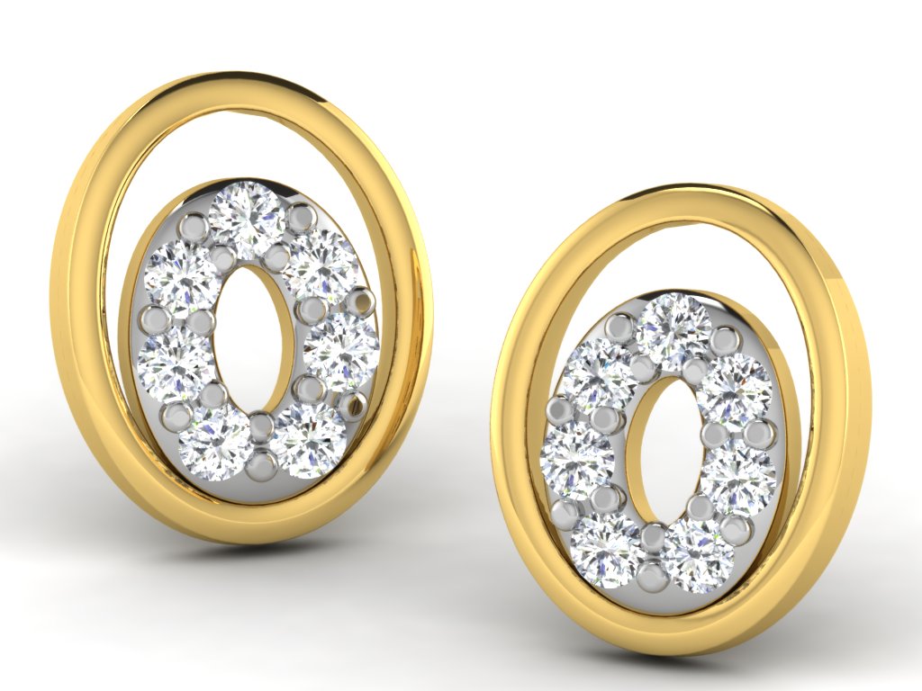 3D Jewelry Files Earring Model 3DM STL DE-3851