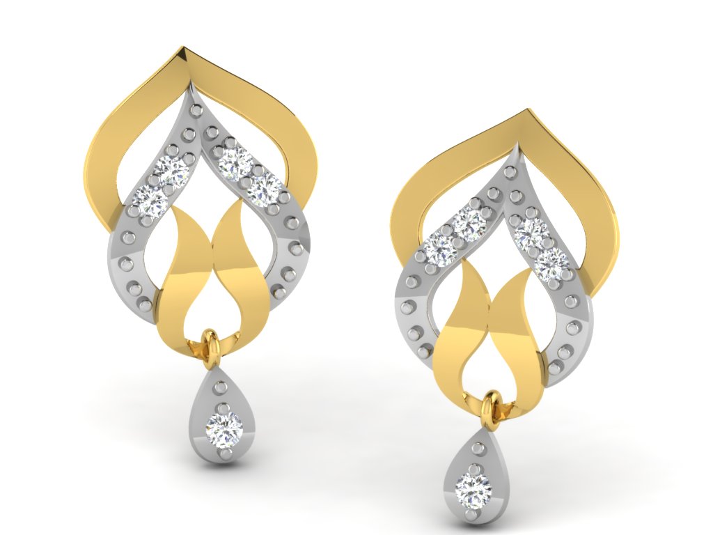 3D Jewelry Files Earring Model 3DM STL DE-3855