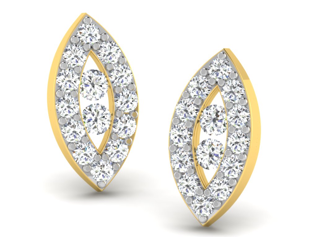 3D Jewelry Files Earring Model 3DM STL DE-3867