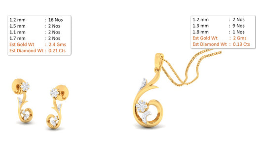 3D Jewelry Files Set Model 3DM STL DOC PN - 5183