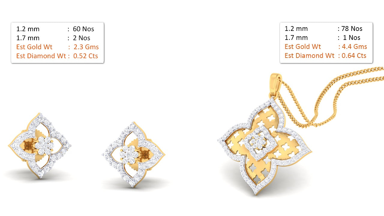 3D Jewelry Files Set Model 3DM STL DOC PN - 5194