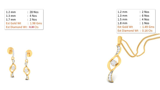 3D Jewelry Files Set Model 3DM STL DOC PN - 5198