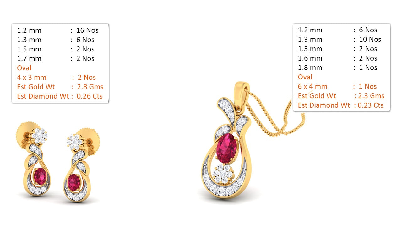 3D Jewelry Files Set Model 3DM STL DOC PN - 5215