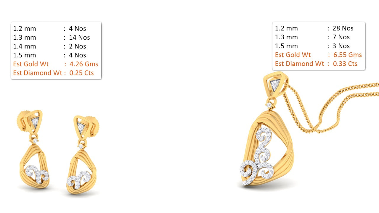 3D Jewelry Files Set Model 3DM STL DOC PN - 5408