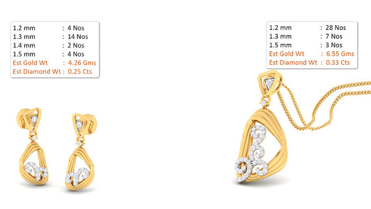 3D Jewelry Files Set Model 3DM STL DOC PN - 5408