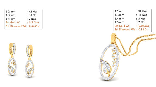 3D Jewelry Files Set Model 3DM STL DOC PN - 5440