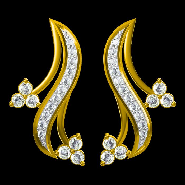 3D Jewelry Design Earring Files JCAD ER-015-0481