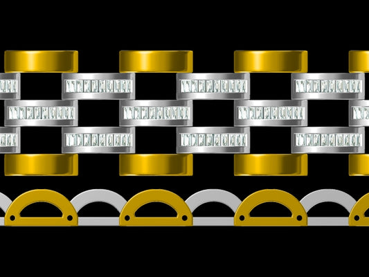 3D Jewelry Design Bracelet Files JCAD GBR-005-0420