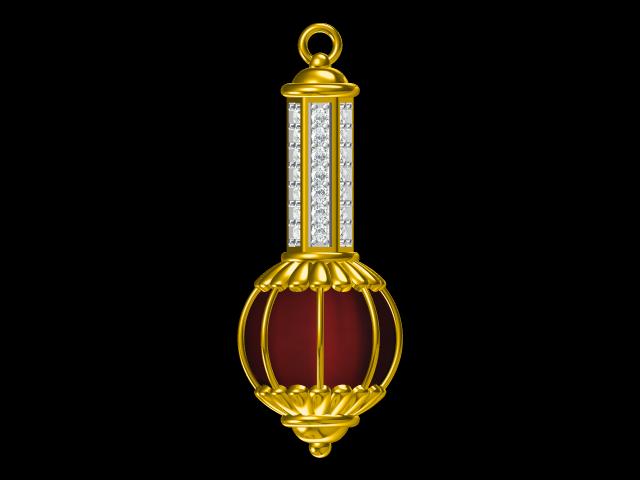 3D Jewelry Files Pendant Model JCAD GPT-038-0200