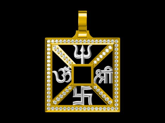 3D Jewelry Files Pendant Model JCAD GPT-040-0201