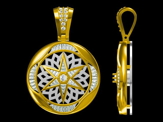 3D Jewelry Files Pendant Model JCAD GPT-052-0436