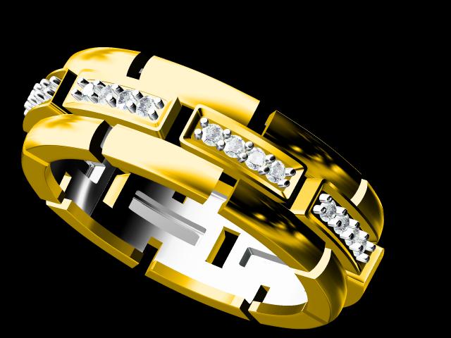 3D Jewelry Files Ring Model JCAD GR-013-0134