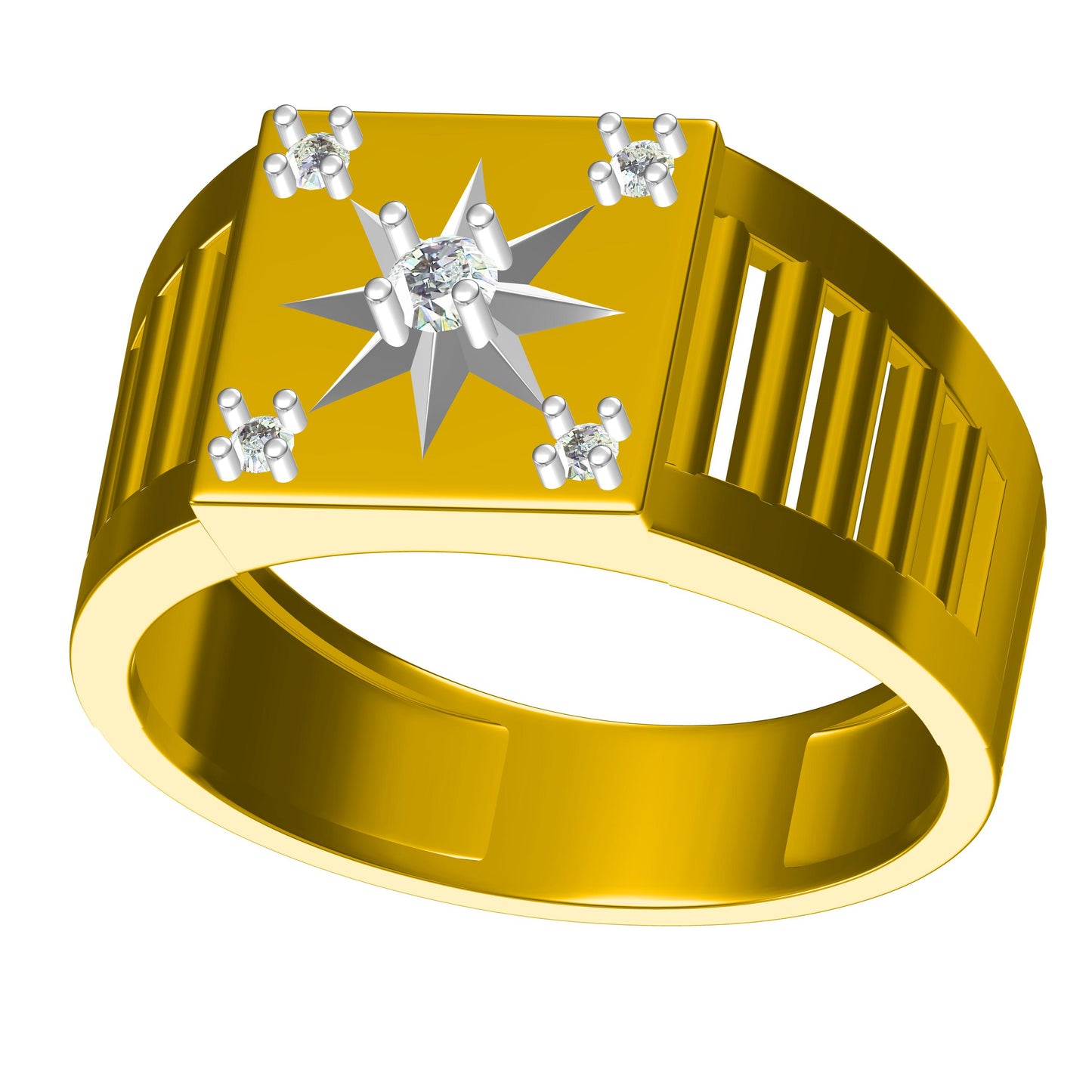 3D Jewelry Files Ring Model JCAD GR-018A-1436