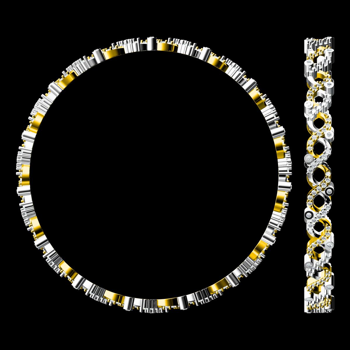 3D Jewelry Files Bracelet Model JCAD LBN-022-0711