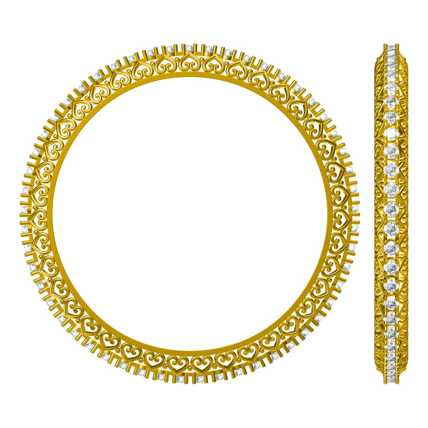 3D Jewelry Files Bracelet Model JCAD LBN-0372-7742