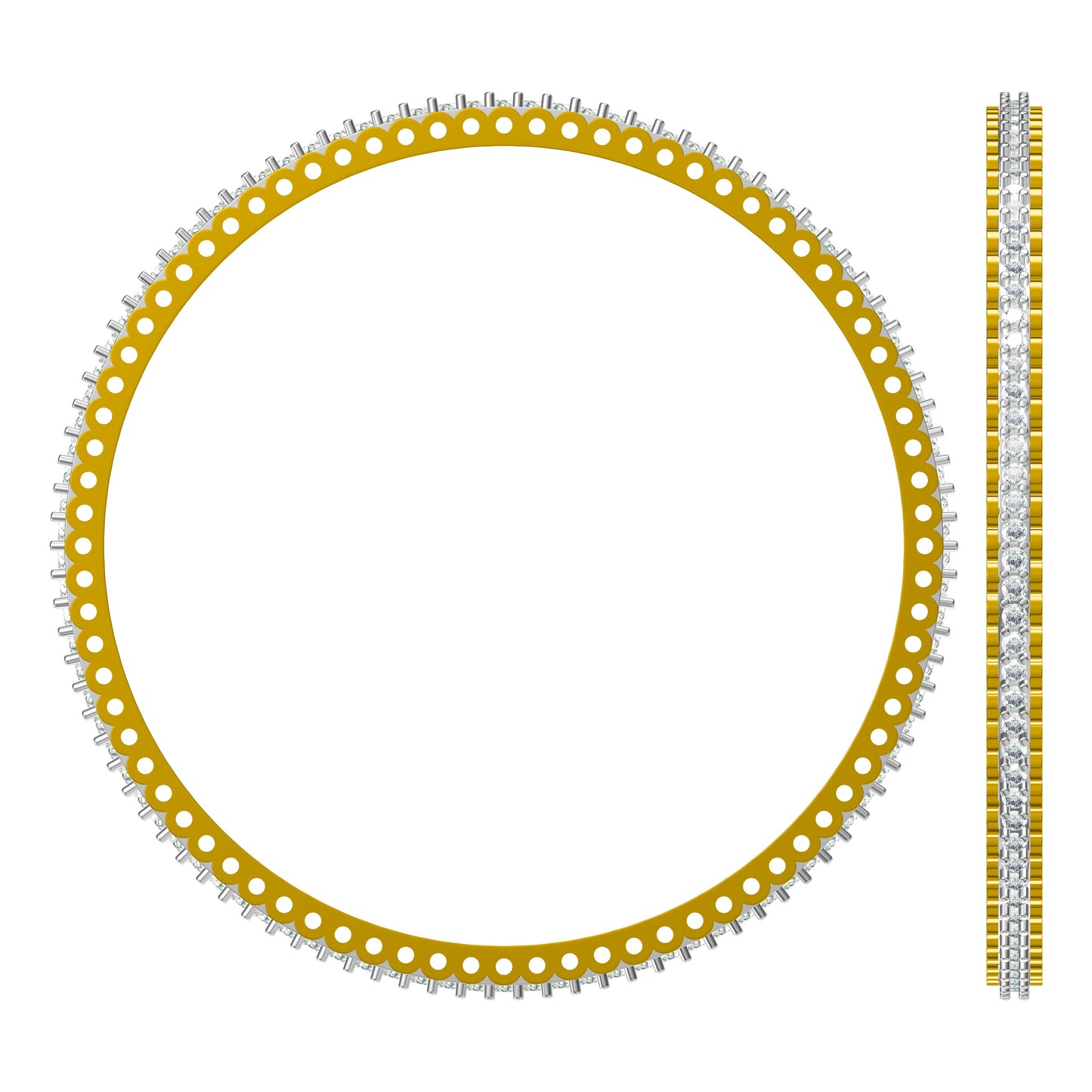 3D Jewelry Files Bracelet Model JCAD LBN-123-2333