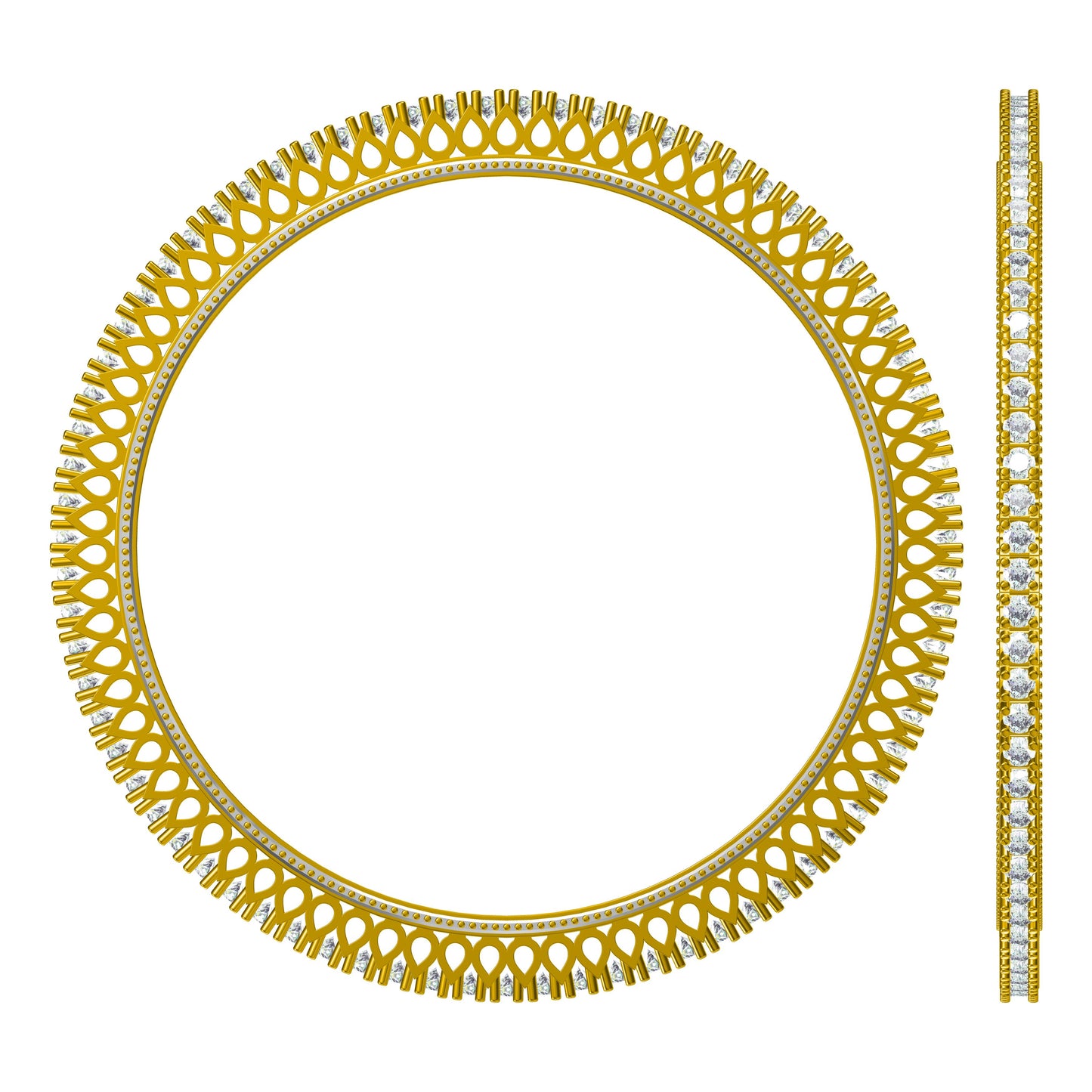 3D Jewelry Files Bracelet Model JCAD LBN-129-2529