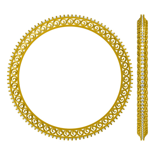 3D Jewelry Files Bracelet Model JCAD LBN-135A-2741