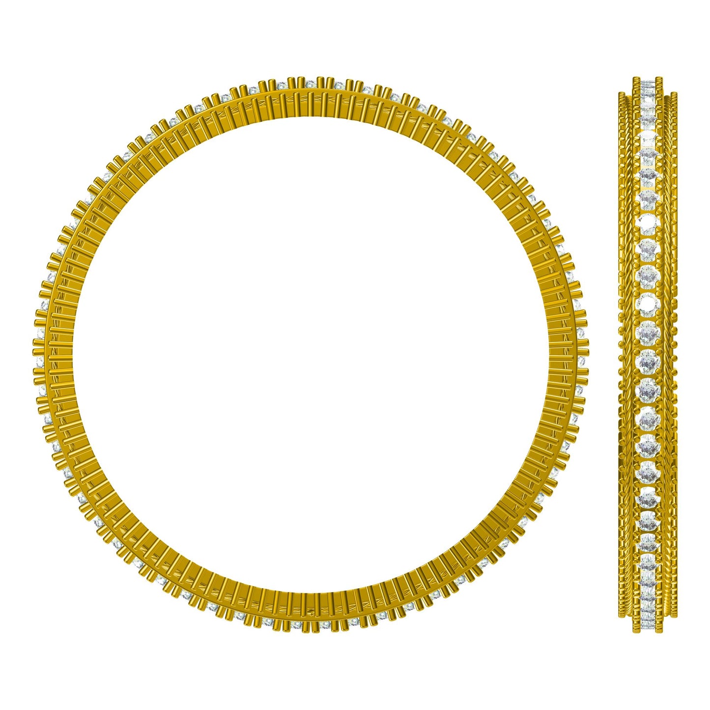 3D Jewelry Files Bracelet Model JCAD LBN-138A-4766
