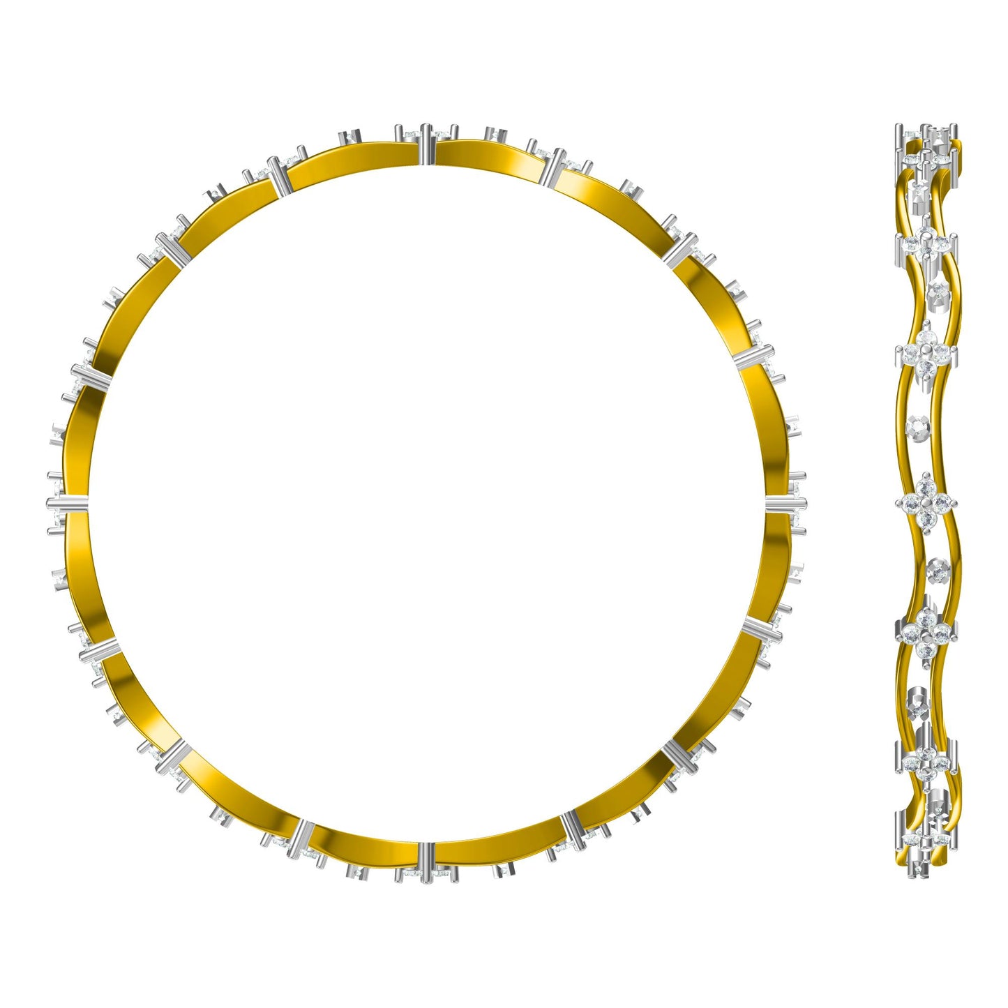 3D Jewelry Files Bracelet Model JCAD LBN-299-5263