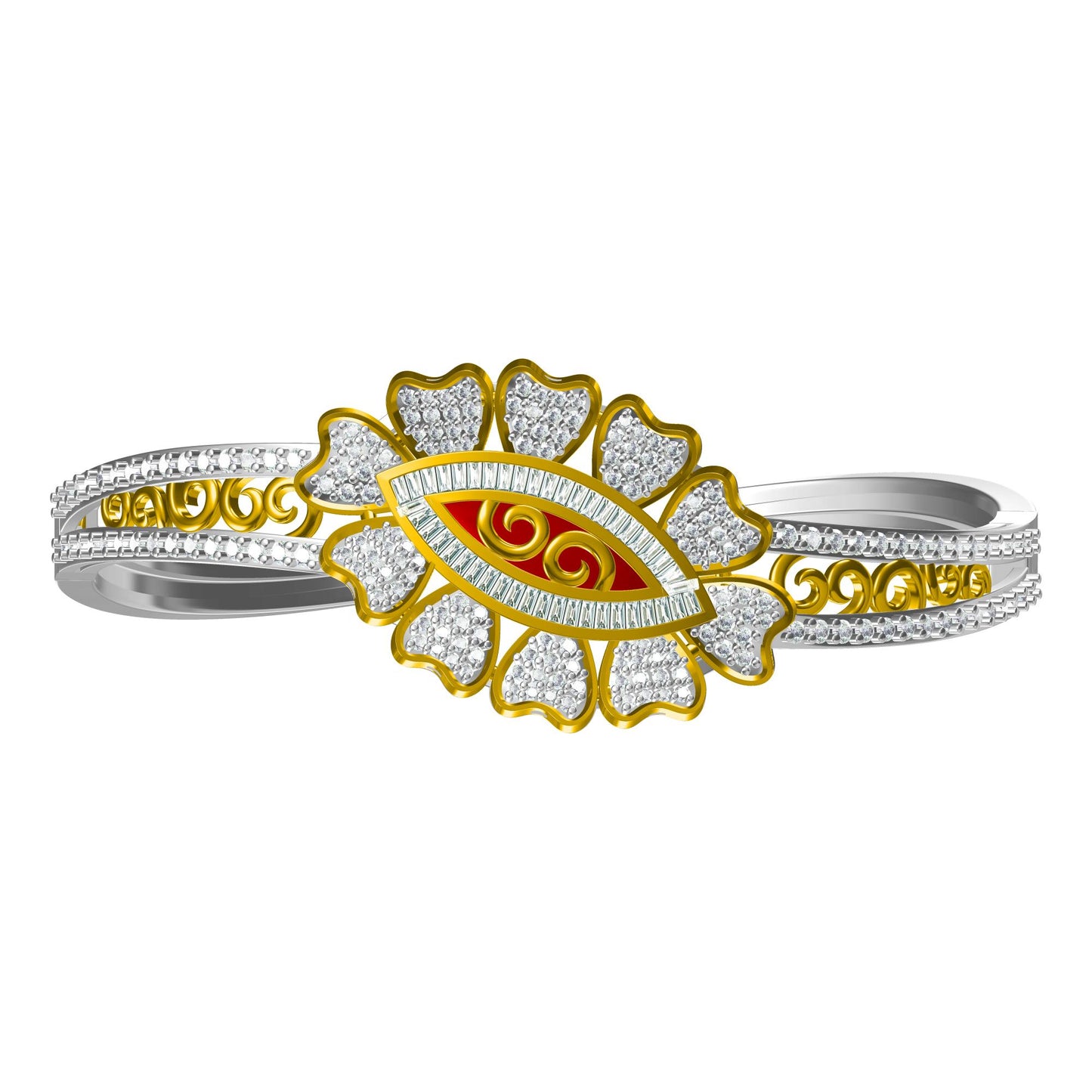 3D Jewelry Files Bracelet Model JCAD LBR-221-6020