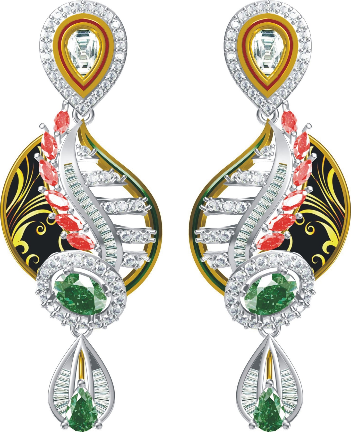 3D Jewelry Files Set Model JCAD LPT-1222-7876