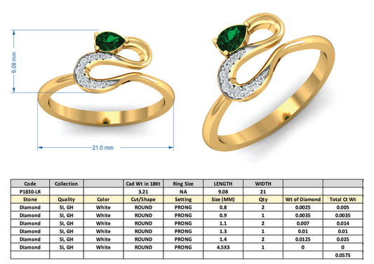 3D Jewelry Design Set Files JCAD P-1830