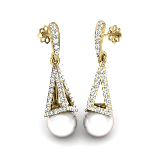 3D Jewelry Files Earring Model 3DM STL PER-121-DIA