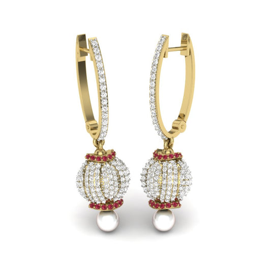 3D Jewelry Files Earring Model 3DM STL PER-158 DIA