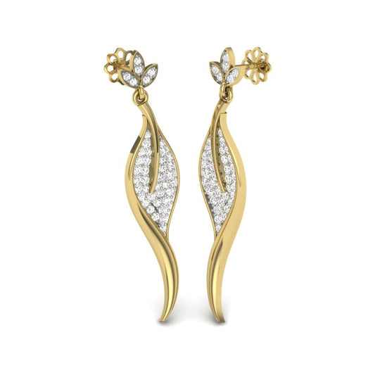 3D Jewelry Files Earring Model 3DM STL PER-283-DIA