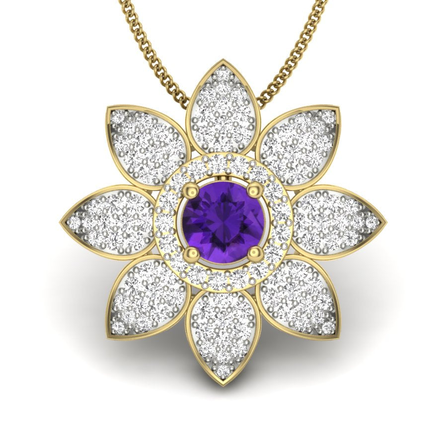 3D Jewelry Files Pendant Model 3DM PPD-173-DIA