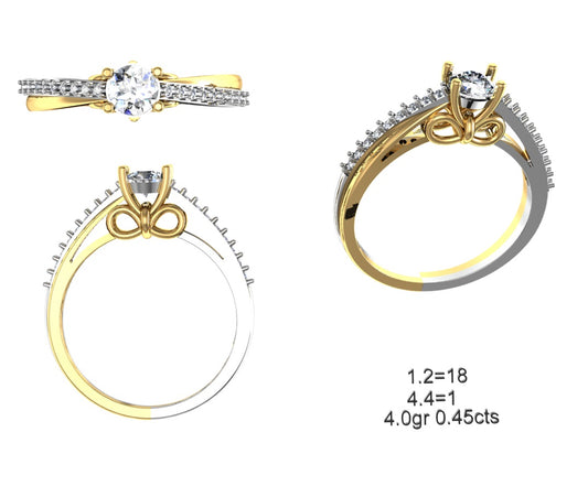3D Jewelry Files Ring Model STL 12=calur ston rings=48