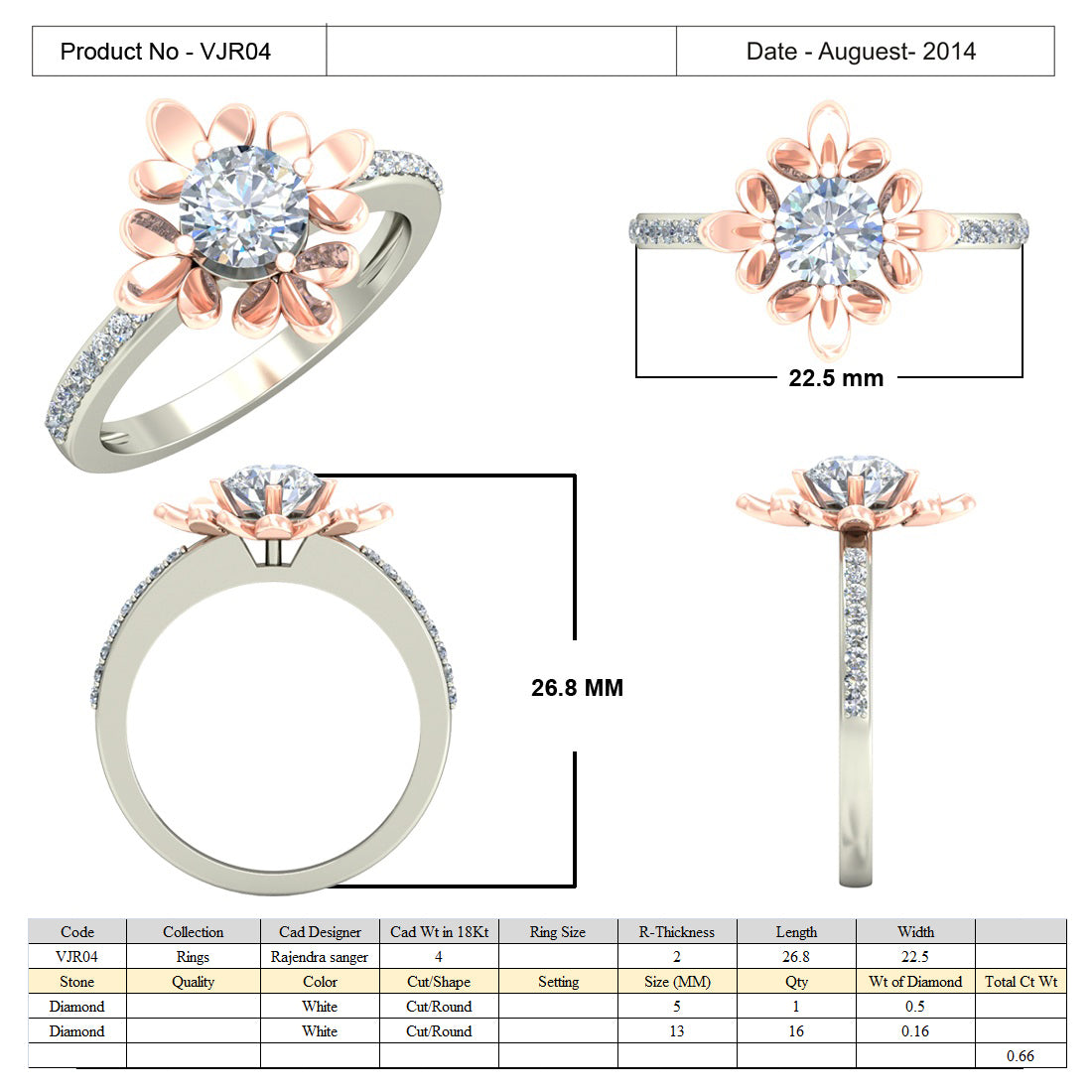 3D Jewelry Files Ring Model 3DM 15=calur ston rings=04