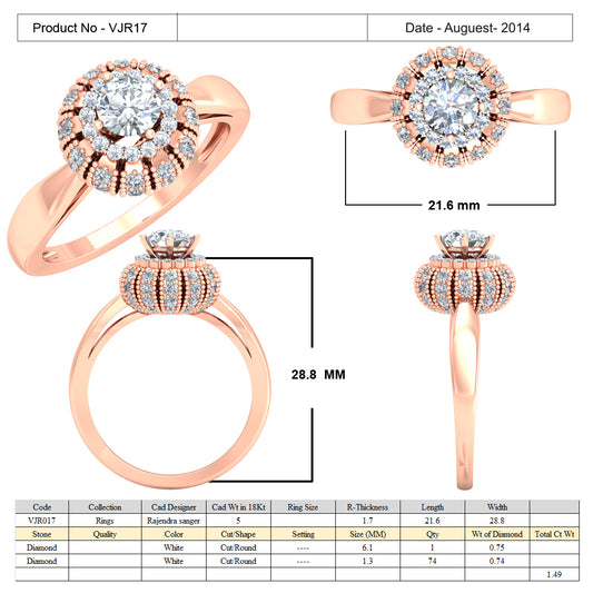 3D Jewelry Files Ring Model 3DM 15=calur ston rings=16