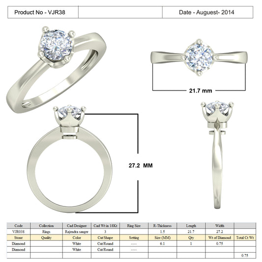 3D Jewelry Files Ring Model 3DM 15=calur ston rings=37