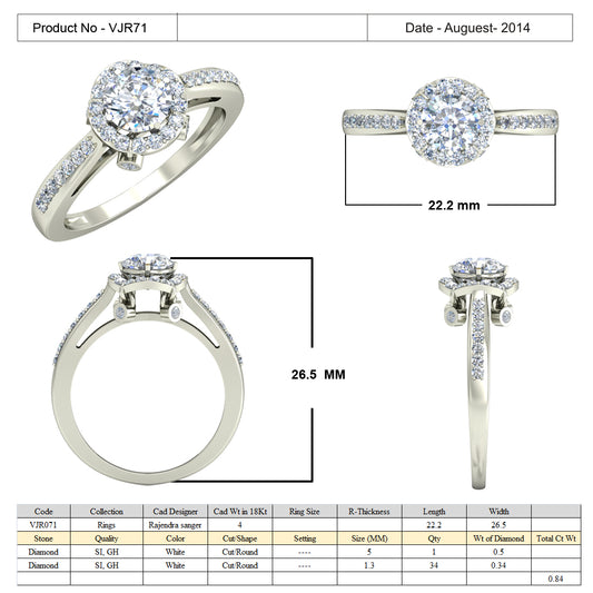 3D Jewelry Files Ring Model 3DM 15=calur ston rings=70
