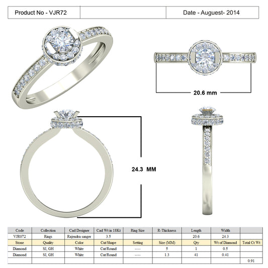 3D Jewelry Files Ring Model 3DM 15=calur ston rings=71