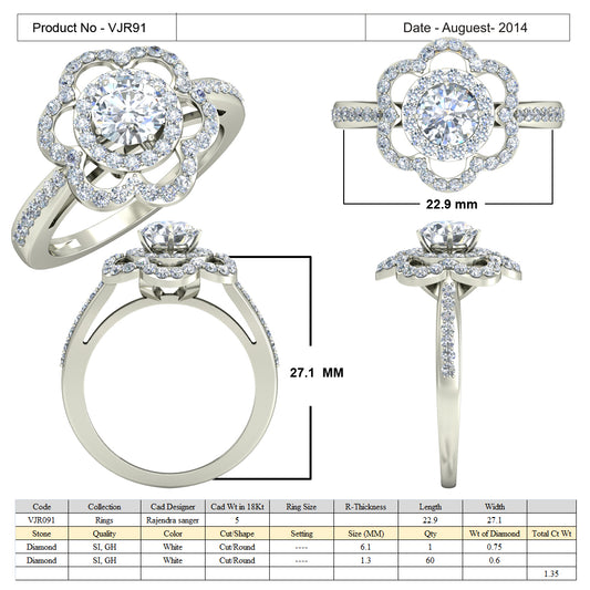 3D Jewelry Files Ring Model 3DM 15=calur ston rings=89