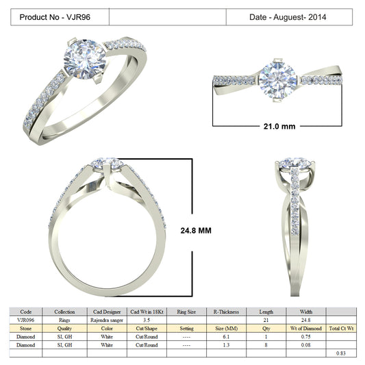 3D Jewelry Files Ring Model 3DM 15=calur ston rings=94