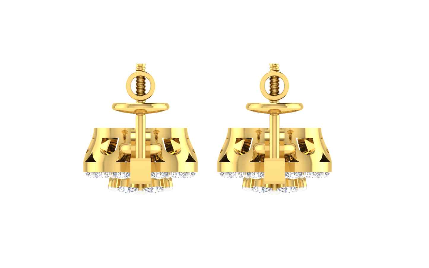 3D Jewelry Files Earring Model 3DM STL DDS TP 197