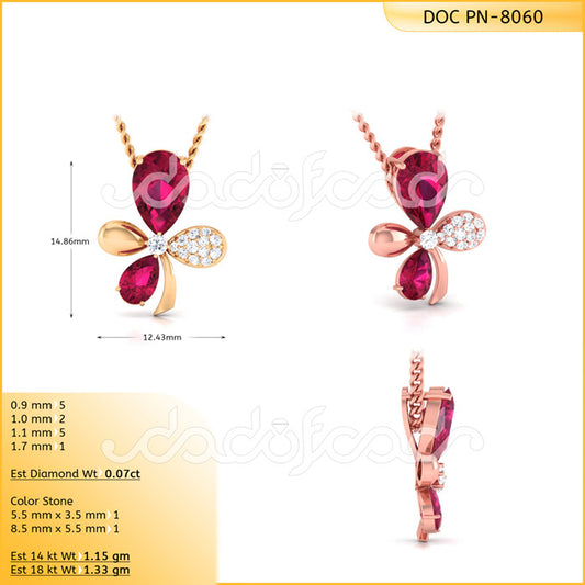 3D Jewelry Files Pendant Model 3DM DOC-P8060