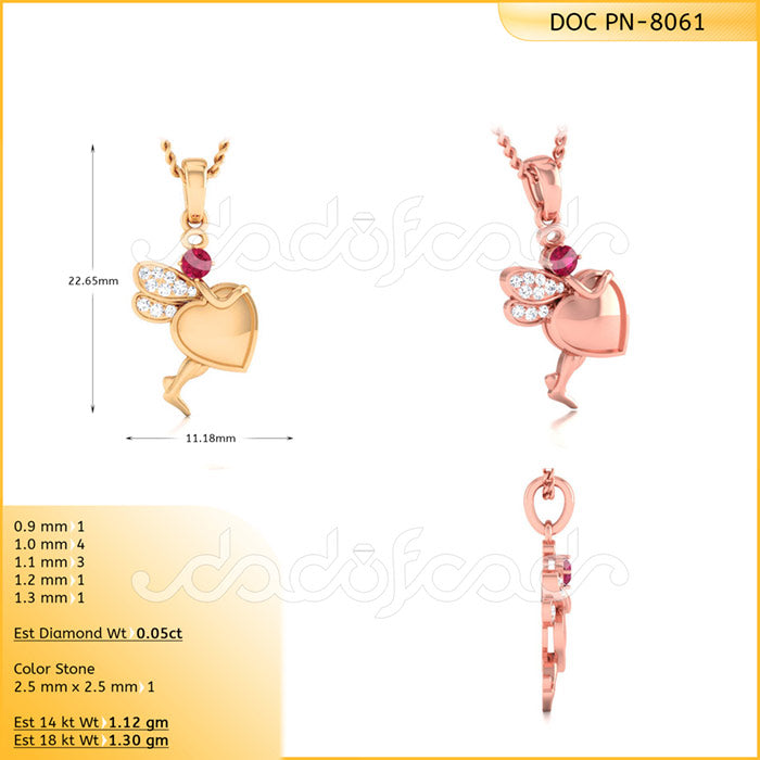 3D Jewelry Files Pendant Model 3DM DOC-P8061