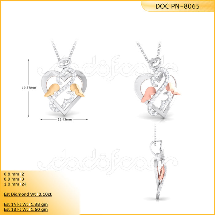 3D Jewelry Files Pendant Model 3DM DOC-P8065