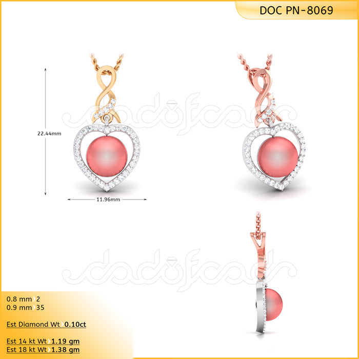 3D Jewelry Files Pendant Model 3DM DOC-P8069