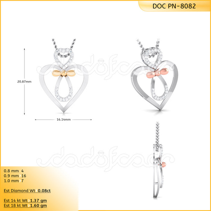 3D Jewelry Files Pendant Model 3DM DOC-P8082