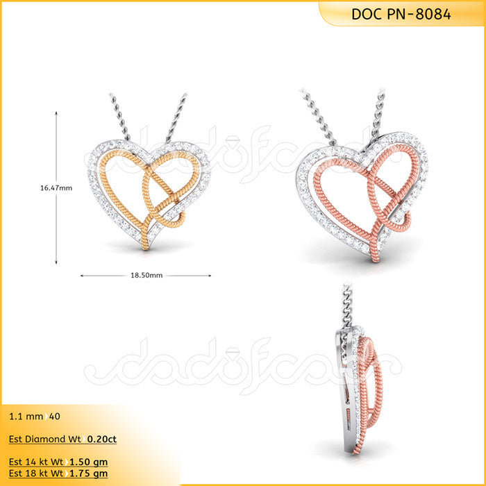 3D Jewelry Files Pendant Model 3DM DOC-P8084