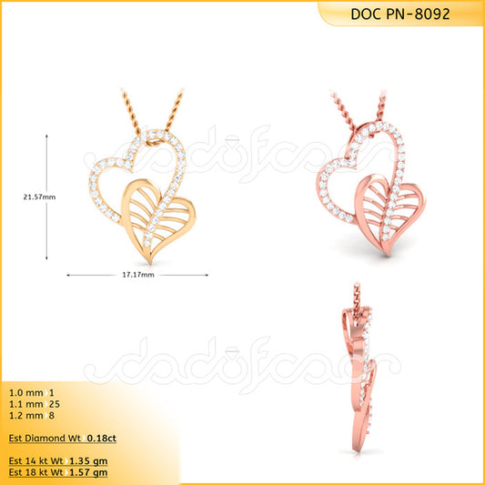 3D Jewelry Files Pendant Model 3DM DOC-P8092