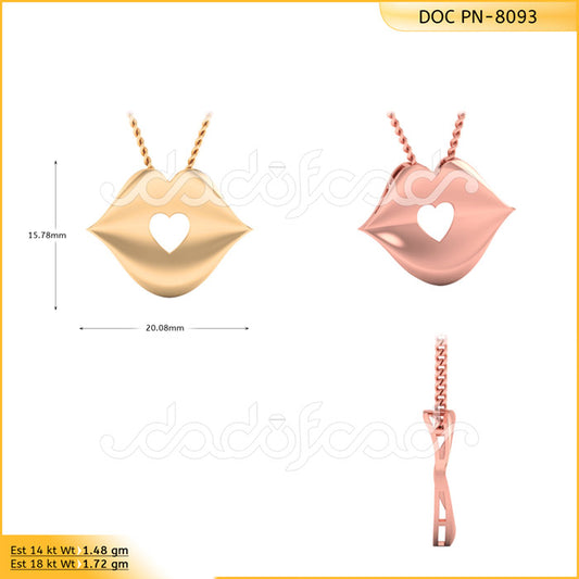 3D Jewelry Files Pendant Model 3DM DOC-P8093